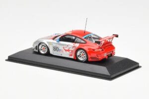 Porsche 911 997 GT3 RSR Flying Lizard #80 S. Neiman / J. Bergmeister / J. van Overbeek 24 Hours of Le Mans 2008 Minichamps 1: - image 3 of 4