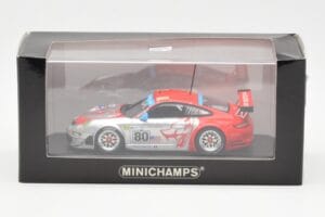 Porsche 911 997 GT3 RSR Flying Lizard #80 S. Neiman / J. Bergmeister / J. van Overbeek 24 Hours of Le Mans 2008 Minichamps 1: - image 4 of 4