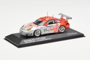 Porsche 911 997 GT3 RSR Flying Lizard #80 S. Neiman / P. Long / J. Van Overbeek 24 Hours of Le Mans 2006 Minichamps 1:43 4000 - image 2 of 4