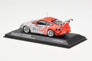 Porsche 911 997 GT3 RSR Flying Lizard #80 S. Neiman / P. Long / J. Van Overbeek 24 Hours of Le Mans 2006 Minichamps 1:43 4000 - image 3 of 4