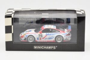 Porsche 911 997 GT3 RSR Matmut #76 P. Narac / R. Lietz / P. Long 24 Hours of Le Mans 2007 Minichamps 1:43 400076776 Diecast - image 4 of 4