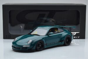 Porsche 911 997 RWB Syunkashuto Green GT Spirit 1:18 GT896 Resin - image 6 of 6