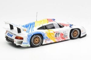 Porsche 911 GT1 #1 A. McNish / R. Sullivan / U. Alzen Rohr Motorsport Daytona 24 Hours 1998 UT Models 1:18 39611 Diecast - image 2 of 6