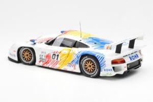 Porsche 911 GT1 #1 A. McNish / R. Sullivan / U. Alzen Rohr Motorsport Daytona 24 Hours 1998 UT Models 1:18 39611 Diecast - image 5 of 6