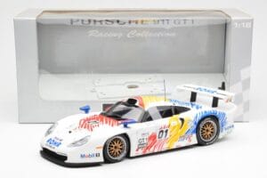 Porsche 911 GT1 #1 A. McNish / R. Sullivan / U. Alzen Rohr Motorsport Daytona 24 Hours 1998 UT Models 1:18 39611 Diecast - image 6 of 6