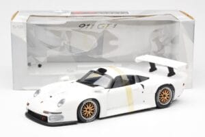 Porsche 911 GT1 White UT Models 1:18 180966699 Diecast - image 6 of 6