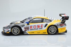Porsche 911 GT3 R Rowe Racing #998 F. Makowiecki / A. Pilet / N. Tandy 2nd Place 24 Hours of Spa-Francorchamps 2019 Minichamp - image 3 of 6