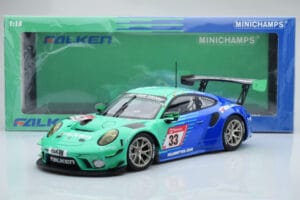 Porsche 911 GT3 R Falken Motorsports #33 K. Bachler / M. Muller / T. Engelhart / M. Werner 24 Hours of Nurburgring 2020 Minic - image 6 of 6
