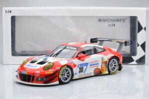 Porsche 911 GT3 R Frikadelli Racing Team #30 M. Muller / M. Arnold / F. Henzler / M. Campbell 24 Hours of Nurburgring 2018 Mi - image 6 of 6