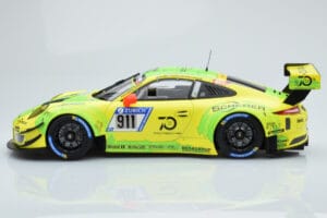 Porsche 911 GT3 R Manthey Racing #911 F. Scherer / K. Estre / R. Dumas / L. Vanthoor / E. Bamber 24 Hours of Nurburgring 2018 - image 3 of 6