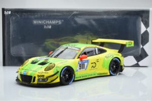Porsche 911 GT3 R Manthey Racing #911 F. Scherer / K. Estre / R. Dumas / L. Vanthoor / E. Bamber 24 Hours of Nurburgring 2018 - image 6 of 6
