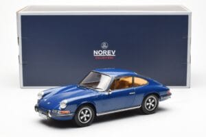 Porsche 911 S 901 Blue Norev 1:18 187647 Diecast - image 6 of 6