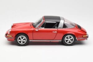 Porsche 911 Targa S Red Schuco 1:18 450036200 Diecast - image 5 of 9