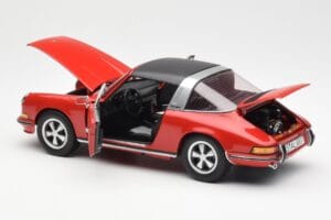 Porsche 911 Targa S Red Schuco 1:18 450036200 Diecast - image 6 of 9