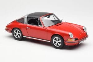 Porsche 911 Targa S Red Schuco 1:18 450036200 Diecast - image 7 of 9