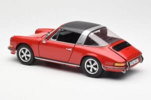Porsche 911 Targa S Red Schuco 1:18 450036200 Diecast - image 8 of 9