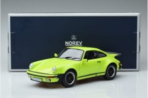 Porsche 911 930 Turbo 3.0 Light Green Norev 1:18 187666 Diecast - image 7 of 7