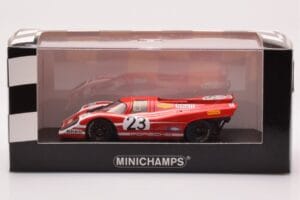 Porsche 917 #23 H. Herrmann / R. Attwood 24 Hours of Le Mans Winner 1970 Minichamps 1:43 WAP0200190B Diecast - image 4 of 4