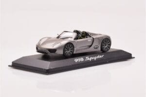 Porsche 918 Spyder Grey Metallic Minichamps 1:43 WAP0201910B Diecast - image 2 of 4
