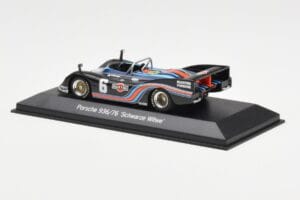 Porsche 936/76 Martini #6 Schwarze Witwe Minichamps 1:43 WAP02000518 Diecast - image 3 of 4