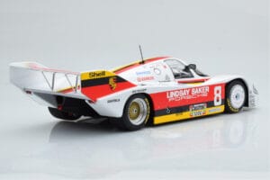 Porsche 956K Lindsay Saker #8 B. Wollek / C. Serra / S. Johansson 1000km Kyalami 1983 Minichamps 1:18 155836698 Diecast - image 2 of 6