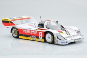 Porsche 956K Lindsay Saker #8 B. Wollek / C. Serra / S. Johansson 1000km Kyalami 1983 Minichamps 1:18 155836698 Diecast - image 4 of 6