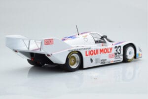 Porsche 956K Liqui Moly Brun Racing #33 H-J. Stuck / H. Grohs / W. Brun 1000km Spa 1983 Minichamps 1:18 155836633 Diecast - image 2 of 6