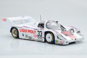 Porsche 956K Liqui Moly Brun Racing #33 H-J. Stuck / H. Grohs / W. Brun 1000km Spa 1983 Minichamps 1:18 155836633 Diecast - image 4 of 6
