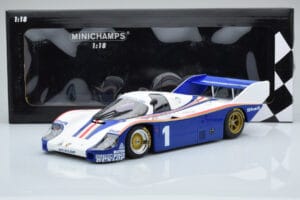 Porsche 956K Porsche System Racing #1 J. Ickx / D. Bell Class Winners Silverstone 6 Hours 1982 Minichamps 1:18 155826601 Diec - image 5 of 5
