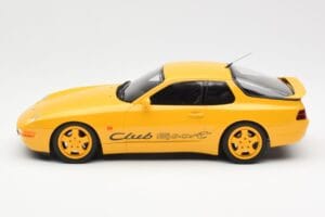 Porsche 968 Clubsport Yellow GT Spirit 1:18 GT129 Resin - image 3 of 6