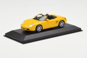 Porsche Boxster 986 Yellow Minichamps 1:43 400062072 Diecast - image 2 of 4