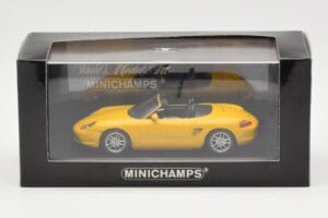 Porsche Boxster 986 Yellow Minichamps 1:43 400062072 Diecast - image 4 of 4