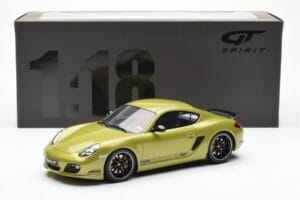 Porsche Cayman R 987 Peridot Metallic GT Spirit 1:18 GT425 Resin - image 6 of 6