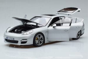 Porsche Panamera 970 Turbo Silver Norev 1:18 187609 Diecast - image 2 of 7