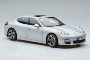 Porsche Panamera 970 Turbo Silver Norev 1:18 187609 Diecast - image 5 of 7