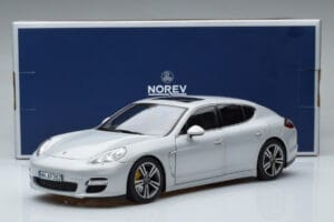 Porsche Panamera 970 Turbo Silver Norev 1:18 187609 Diecast - image 7 of 7