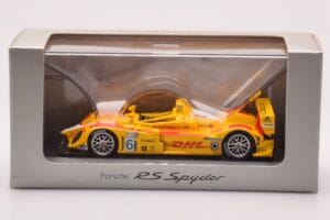 Porsche RS Spyder #6 DHL R. Briscoe / S. Maassen / J-F. Colard ALMS 2007 Minichamps 1:43 WAP02060917 Diecast - image 4 of 4