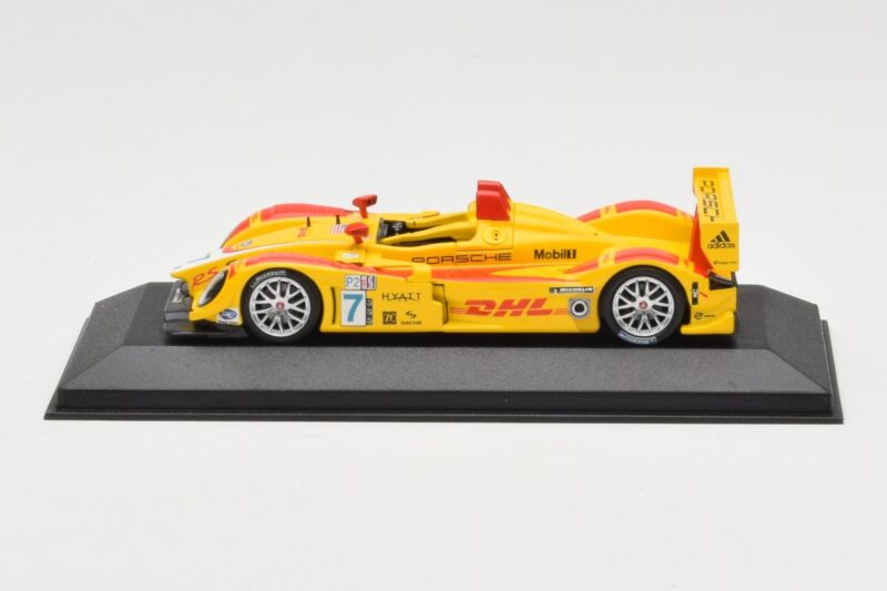 Porsche RS Spyder DHL #7 R. Dumas / T. Bernhard Winner Long Beach GP ALMS 2007 Minichamps 1:43 Porsche RS Spyder DHL #7 R. Dumas / T. Bernhard Winner Long Beach GP ALMS 2007 Minichamps 1:43 400076607 Diecast
