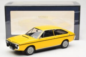 Renault 15 TL Yellow Black Norev 1:18 185351 Diecast - image 6 of 6