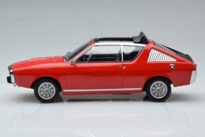 Renault 17 Gordini Decouvrable Red Norev 1:18 185371 Diecast - image 3 of 6