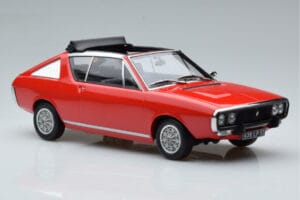 Renault 17 Gordini Decouvrable Red Norev 1:18 185371 Diecast - image 4 of 6