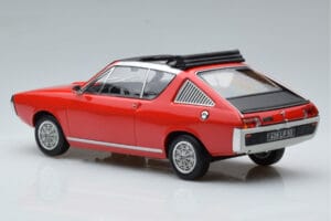 Renault 17 Gordini Decouvrable Red Norev 1:18 185371 Diecast - image 5 of 6