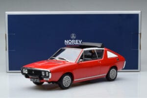 Renault 17 Gordini Decouvrable Red Norev 1:18 185371 Diecast - image 6 of 6