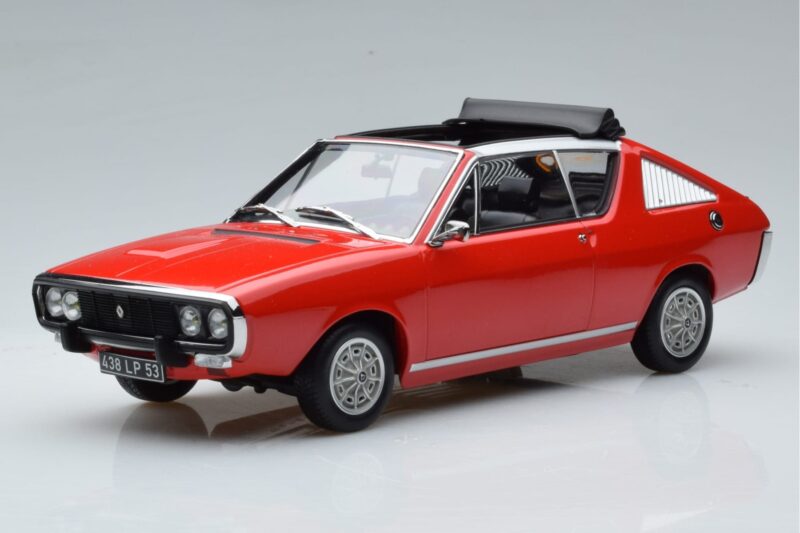 Renault 17 Gordini Decouvrable Red Norev 1:18 Renault 17 Gordini Decouvrable Red Norev 1:18 185371 Diecast