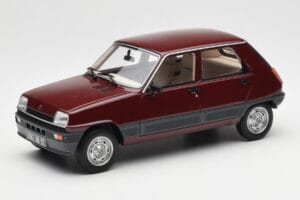 Renault 5 GTL Bordeaux Red Otto 1:18 OT1059 Resin