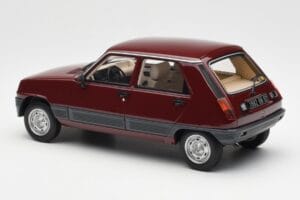 Renault 5 GTL Bordeaux Red Otto 1:18 OT1059 Resin - image 5 of 6