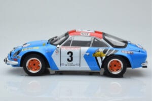Alpine A110 #3 B. Darniche / A. Mahe Tour de Corse 1973 IXO 1:18 18RMC062B Diecast - image 3 of 6