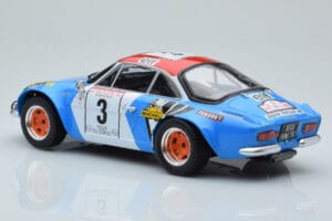Alpine A110 #3 B. Darniche / A. Mahe Tour de Corse 1973 IXO 1:18 18RMC062B Diecast - image 5 of 6