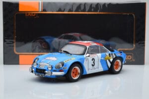 Alpine A110 #3 B. Darniche / A. Mahe Tour de Corse 1973 IXO 1:18 18RMC062B Diecast - image 6 of 6