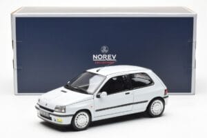 Renault Clio 16S White Norev 1:18 185251 Diecast - image 8 of 8